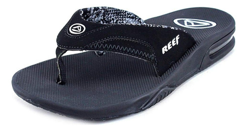 Reef Fanning - Sandalias Para Mujer Con Abrebotellas, Negro,