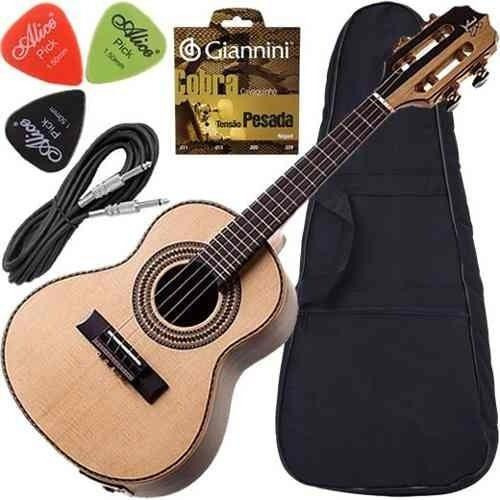 Kit Cavaco Rozini Rc17atf Eletroacústico Fishman Completo