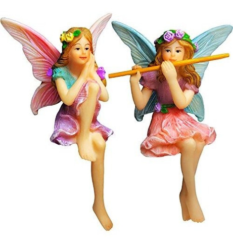 Mood Lab Fairy Garden Fairy Figurines Miniature Garden Fairi