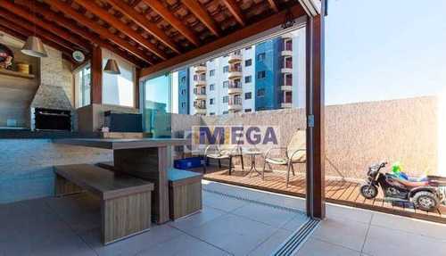 Cobertura Com 3 Dormitórios À Venda, 120 M² Por R$ 698.900,00 - Bonfim - Campinas/sp - Co0084