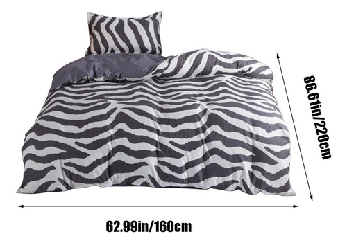 Juego De Funda De Edredón Tamaño E Blanket Con Botones
