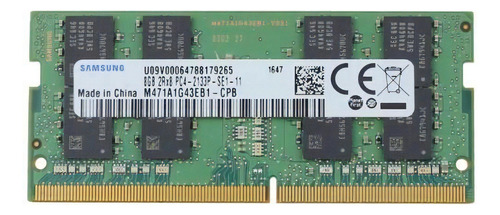 Memoria RAM gamer 8GB 1 Samsung M471A1G43EB1-CPB