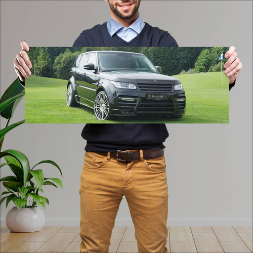 Cuadro 30x80cm Auto 2014 Range Rover Sport By Ma 239