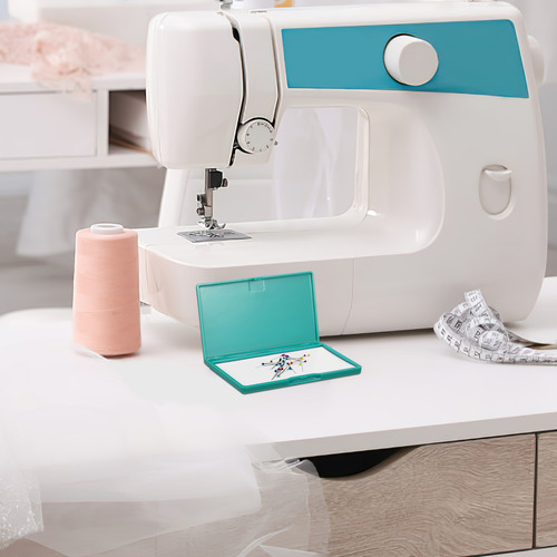 Práctico Soporte Para Agujas De Coser Para El Hogar, Caja De