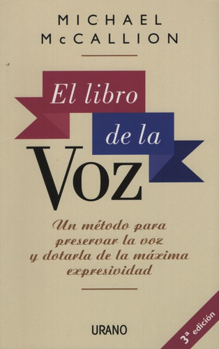 El Libro De La Voz - Michael Mccallion