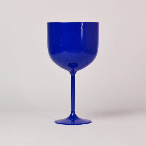 Kit 12 Taças De Gin Tônica 580ml Premium Azul