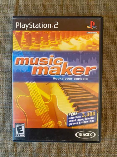 Music Maker Para Play Station 2 - Ps2 * Pasti Games *