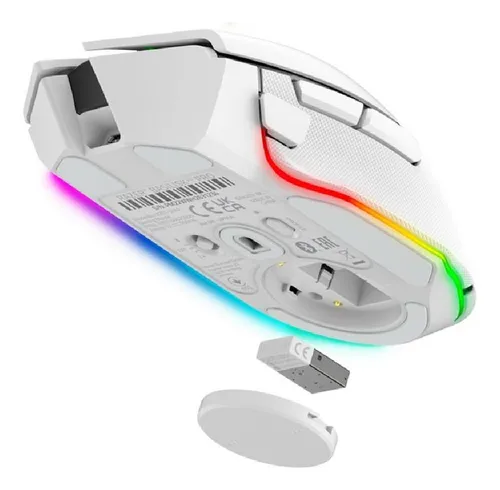 Mouse Gamer Razer Basilisk V3 Pro 35k Inalambrico Blanco