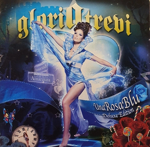 Cd Gloria Trevi + Una Rosa Blu + Cd Y Dvd