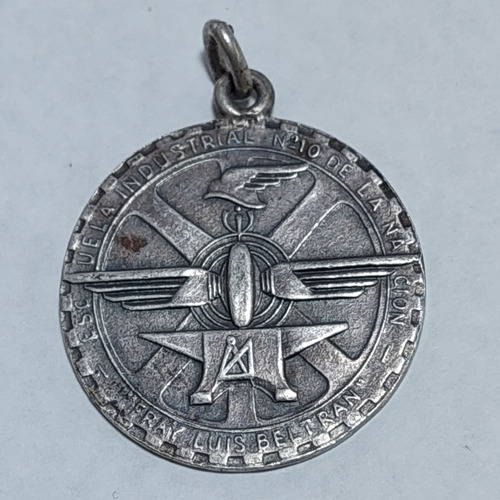 Medalla Escuela Industrial Fray Luis Beltrán 35x30 Mm - 1074