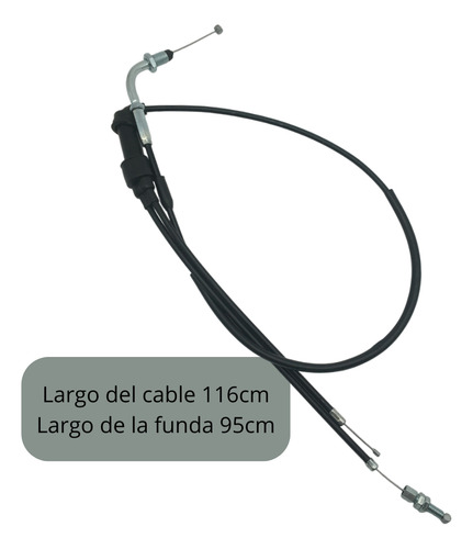 Cable Acelerador Zanella Rx 150 Tobe Motos