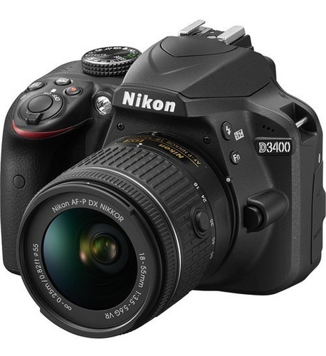 Camara Nikon D3400 + Lente 18-55mm Nuevo-garantía