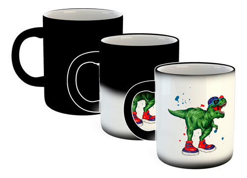 Taza Magica Dinosaurio Lente Gorra Party