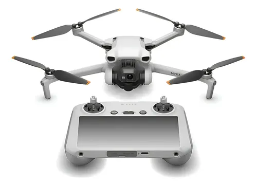 Drone DJI Mini 3 com Fly More Combo e Controle com Tela