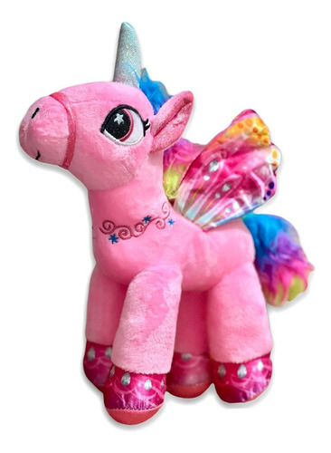 Unicornio Peluche 23cm De Lujo Perfumado