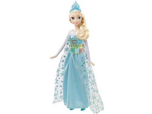 Boneca Princesa Elsa Musical Disney Frozen Original Mattel