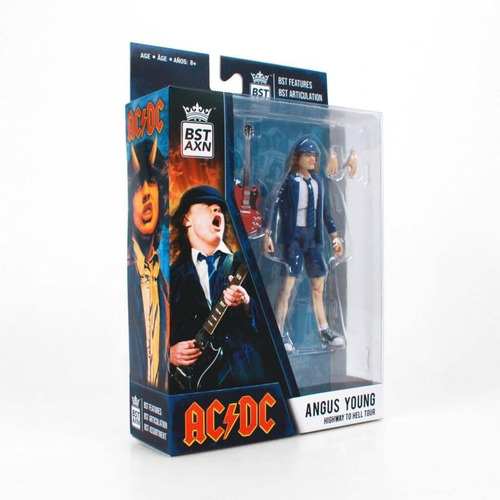 Angus Young Highway To Hell Tour Acdc Bst Axn Figure