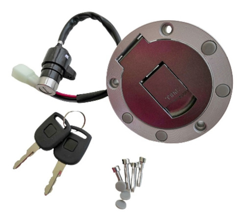 Tapa Tanque Switch Encendido Moto Motocarro Con Lock
