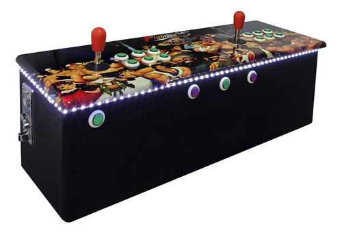 Tablero Arcade Retro Gd 84 Cm Con Monedero Uso Rudo Premium