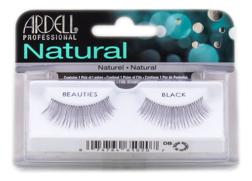 Pestañas Postizas Ardell Natural Beauties Black #65020