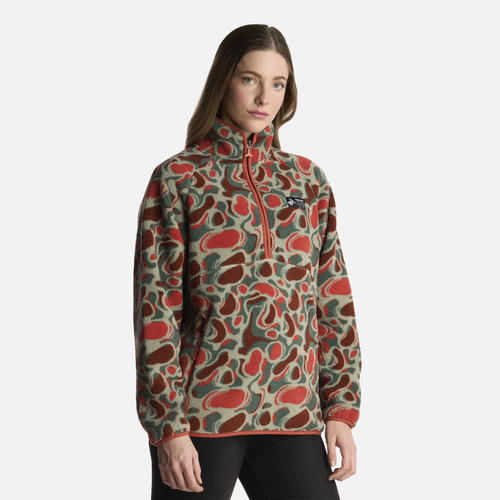 Polerón Mujer Fogon Print Jade Haka Honu
