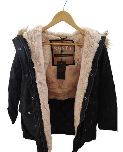 Imagen 3 de 8 de Campera Parka Mujer Rusty Sunday Importada /potenza Shop