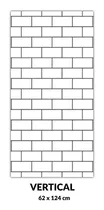 Comprar Vinilos Subway Azulejos Autoadhesivos Blanco - Cocina Baño 