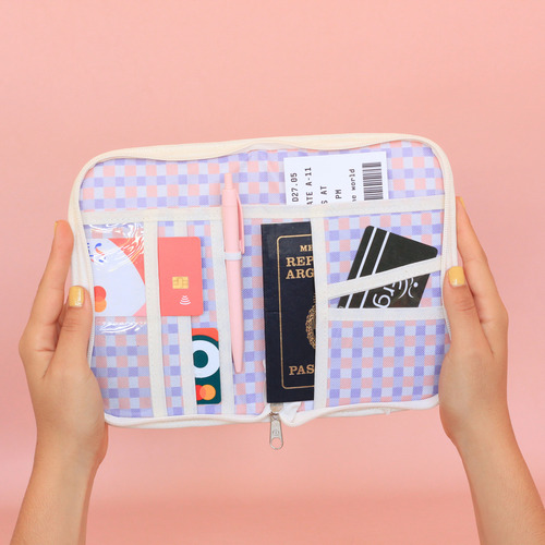 Portadocumentos Y Tarjetas - Varios Modelos - Paprika Lila Coquette 2.0