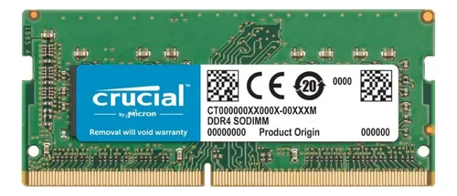 crucial 8GB×2 DDR4 3200MHz Memoria Ram 8gb Crucial Ddr4 3200mhz Notebook Sodimm | Cuotas sin