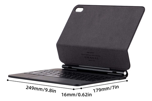Funda De Teclado Inteligente Para Tableta Portátil Multi Poi