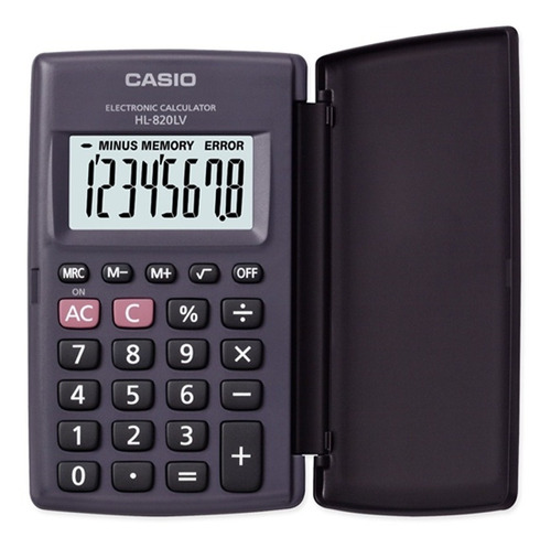Calculadora Casio Modelo Hl-820 Presentación De Bolsillo