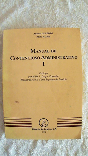 Manual De Contencioso Administrativo I