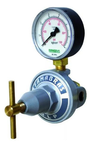 Regulador Pressão Gás Famabras Frg-45b 30 Kg/h Alta Pressão