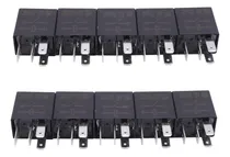Comprar Kit De Relés De Coche Spst, 10 X 30 A, 12 V, 4 Pines, Para V