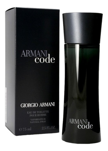 Giorgio Armani Code Men Edt 75ml Recargable Hombre - Avinari
