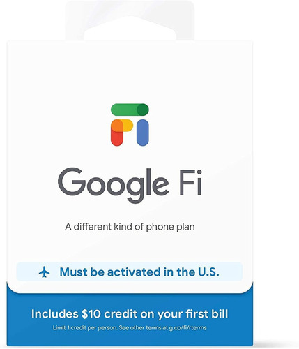 Kit De Tarjeta Sim De Google Fi