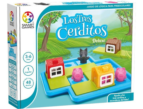 Juego De Mesa Los 3 Cochinitos Smart Games