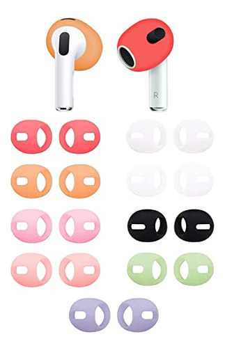 Alxcd Fit In Case Ear Cover Compatible Con AirPods 3er Gen,