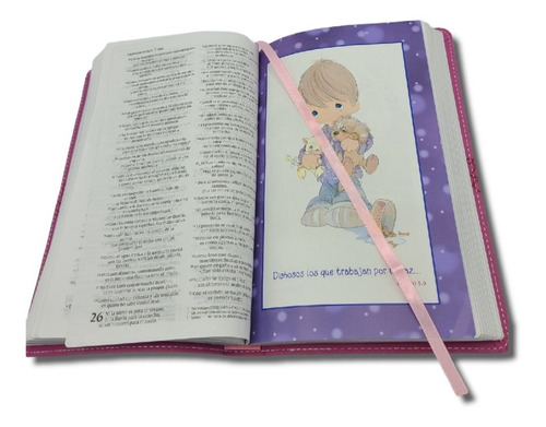 Imagen 6 de 8 de Biblia Preciosos Momentos Nvi Mis Quince Años Rosa