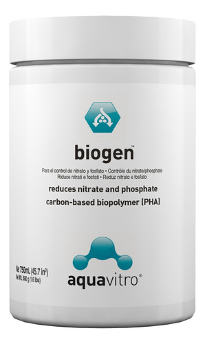Biogen 750 Ml Aquavitro Biopellets Reduce Nitrato Y Fosfato