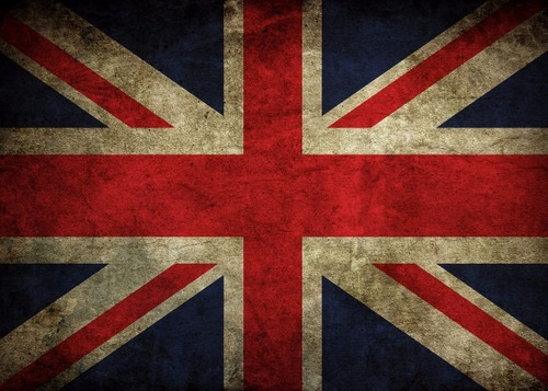 Poster Bandeira Reino Unido 50cmx70cm Rock - Plastificado