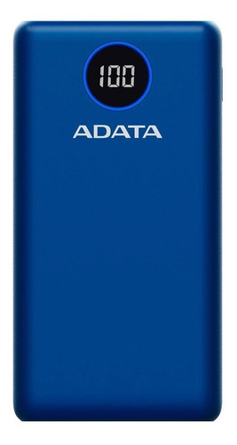 Power Bank 20000mah P20000q Bateria Portatil Tipo C Adata