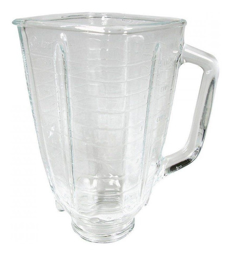 Vaso Cuadrado De Cristal Oster Cup De 1,25 L