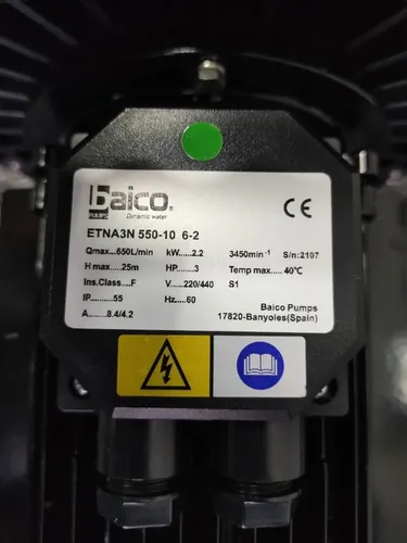 Bomba De Piscina 3hp Baico