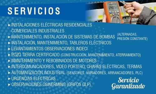 Imagen 1 de 9 de Electricista