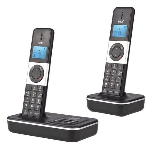 D1002 Tam-d Teléfono Inalámbrico Digitales Expandible 2 Pcs