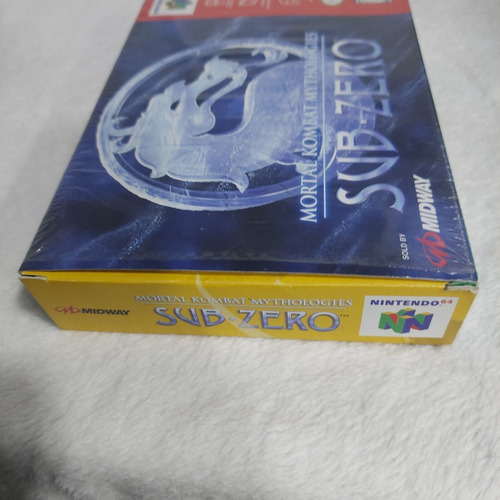 Fita Nintendo 64 Mortal Kombat Mythologies Sub-zero (Usado)