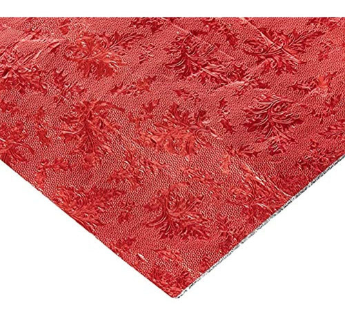 Oasis Supply Floristeria En Relieve Foil Red