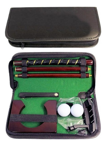 Set Kit De Golf Oficina Estuche Eco Cuero - Nuevo - Con Logo