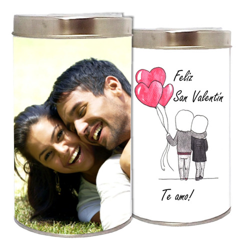 Yerbera Con Tus Fotos - Regalo San Valentin - Día Enamorados